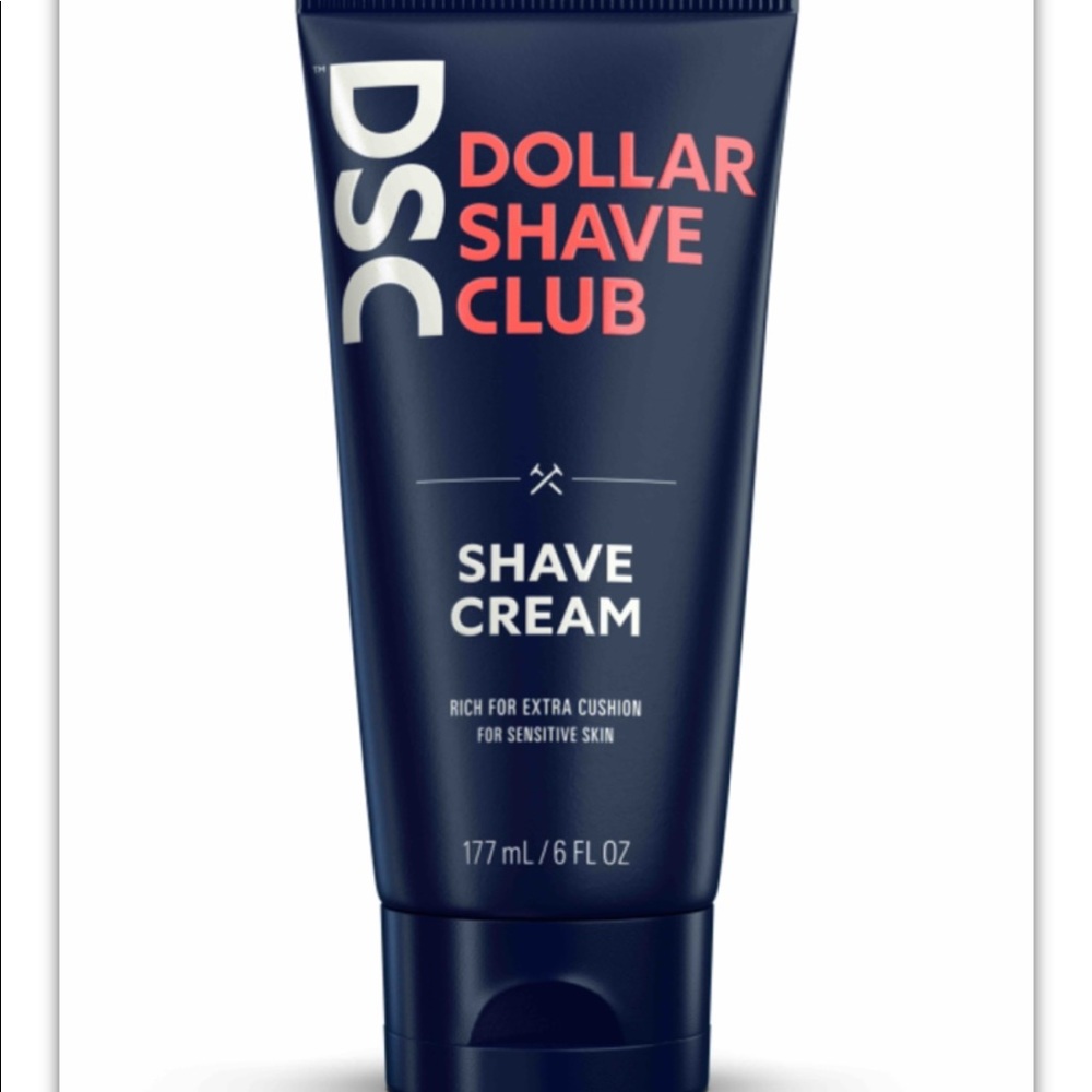 Dollar Shave Club Shave Cream for Sensitive Skin 6 oz New Unused